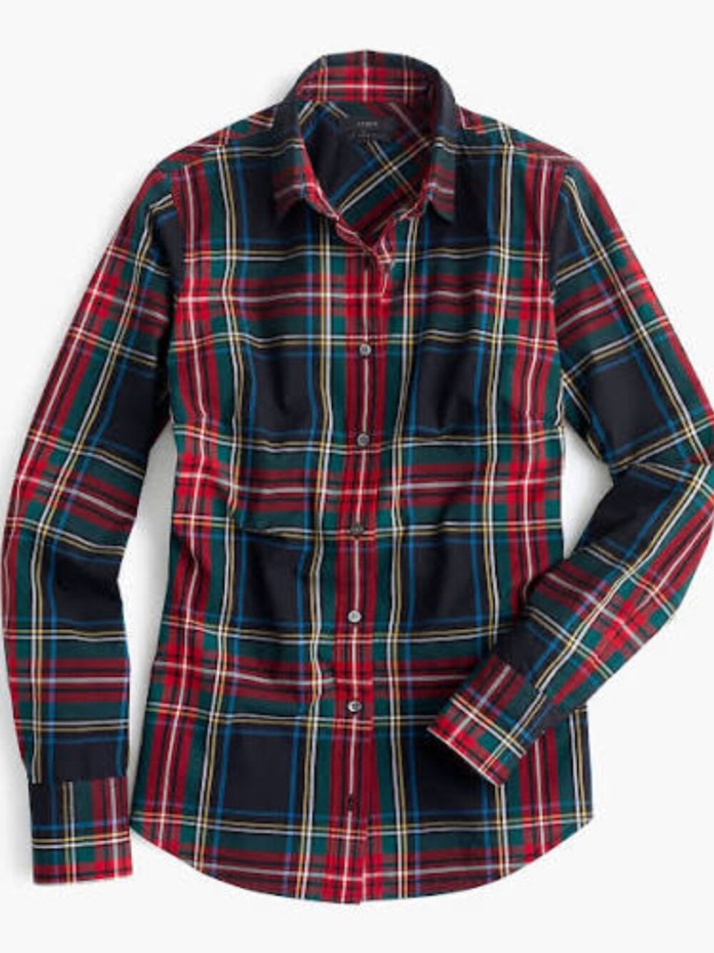 J.Crew ★ Perfect shirt in Stewart plaid
